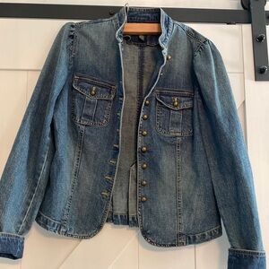 Ralph Lauren Jean Co. size 8. Jacket/ blazer brass button